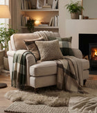 Lodge Lambswool Throw Ivy