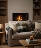Lodge Lambswool Throw Ivy