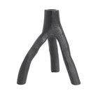 MUUBS Aion Nordic Candle holder Small - Black - 13.4cm Tall  - Available August