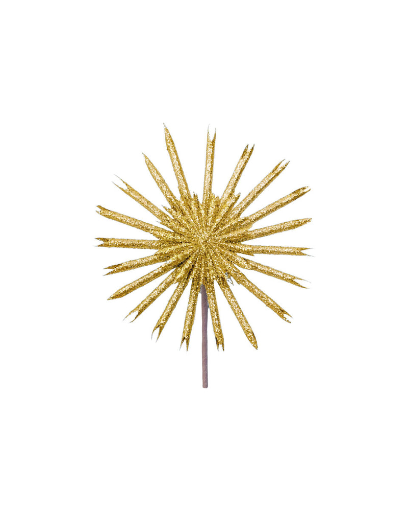 Medium Xmas Starburst – Antique Gold