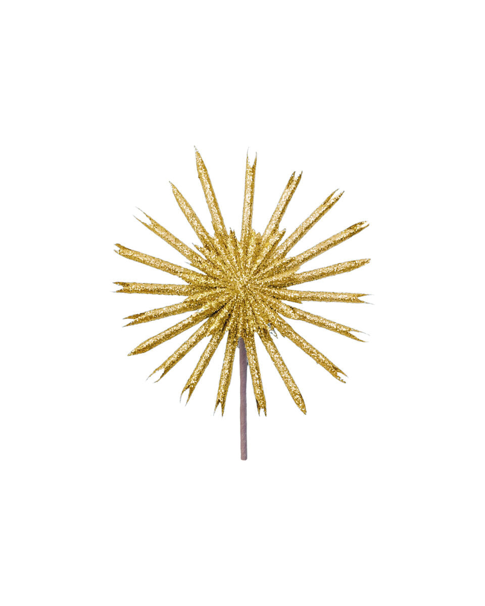 Medium Xmas Starburst – Antique Gold