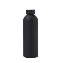 Frankly Cotton Matt Black 500ml Drink Bottle