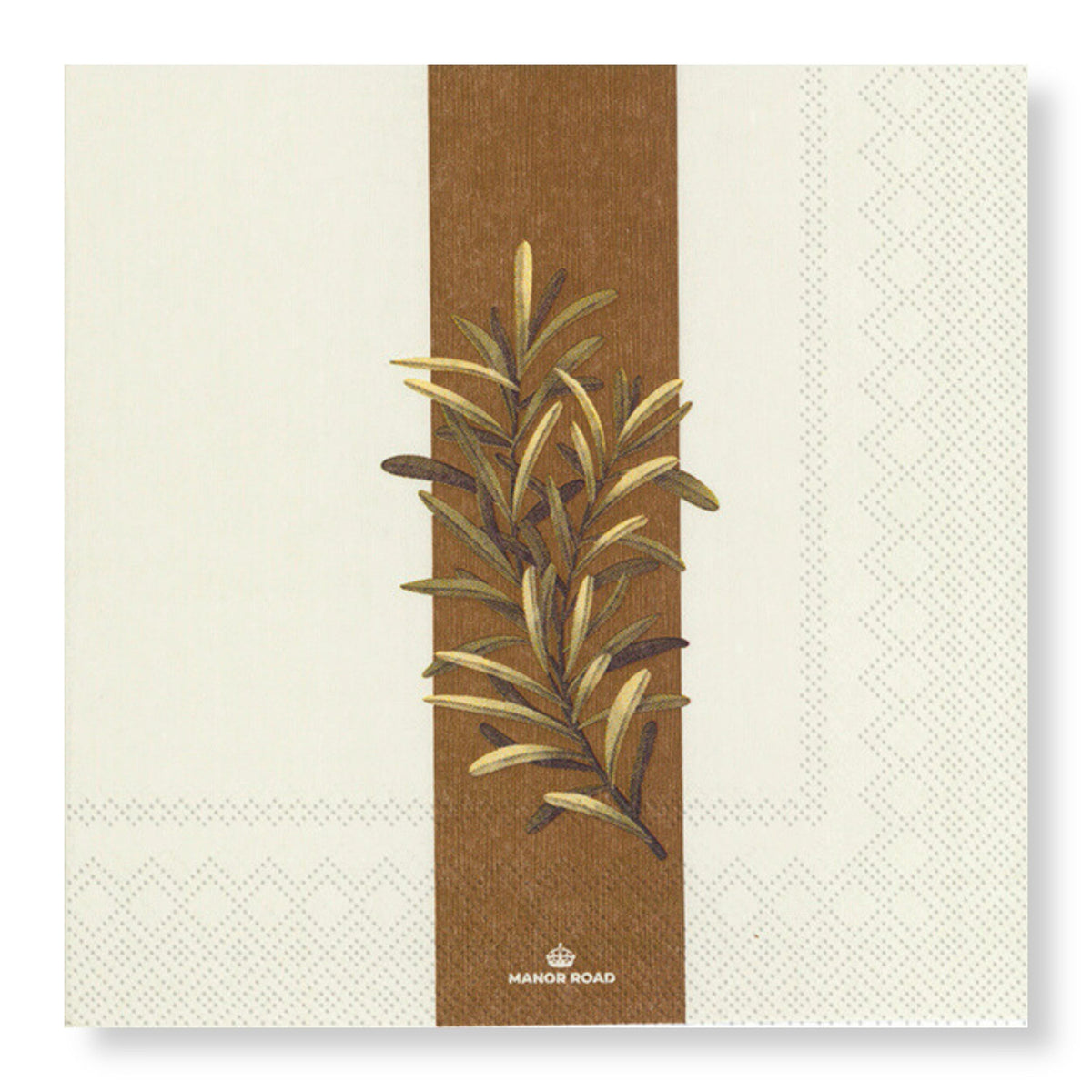 Rustic Rosemary Napkins – Dinner - 40x40cm - 6 Units - Delivery week 1 November