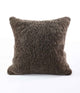 NZ Wool Sheepskin Cushion Cover Mushroom