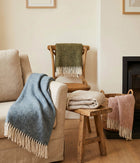 NZ Wool Throw Natural