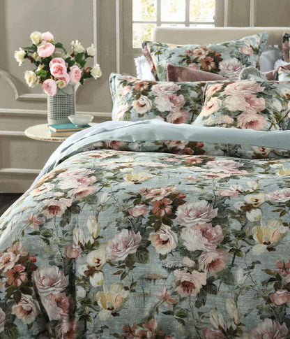 MM Linen Sateen Cotton Duvet Set - Odile