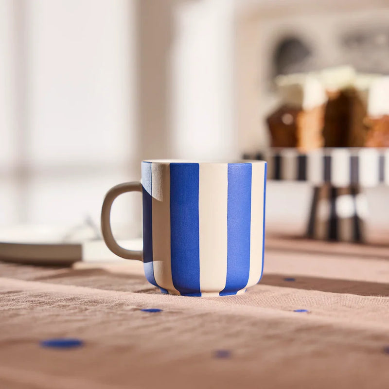 OYOY Toppu Mug - Off White/Green