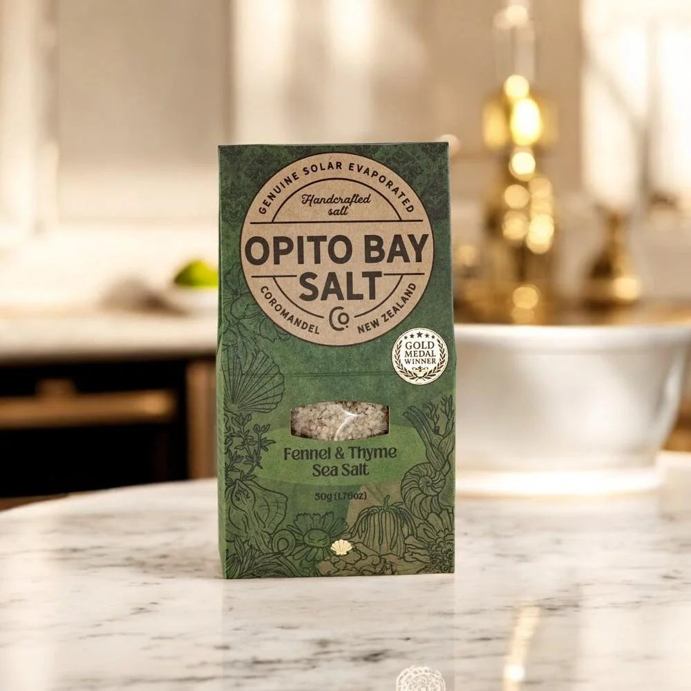 Opito Bay Salt Coromandel NZ Original Fennel & Thyme Sea Salt