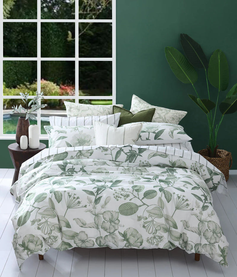 MM Linen Botanical Duvet Set Range