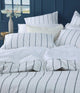 MM Linen Cape Percale Duvet Set - Bluestone