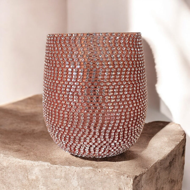 Rose Gold Bling Scented Candle 280Ml