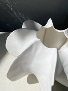 Flower Pod Vase - Fine Bone China - White 22 x 13.5cm