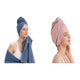Frankly Cotton Quick Dry Hair Towel Wrap