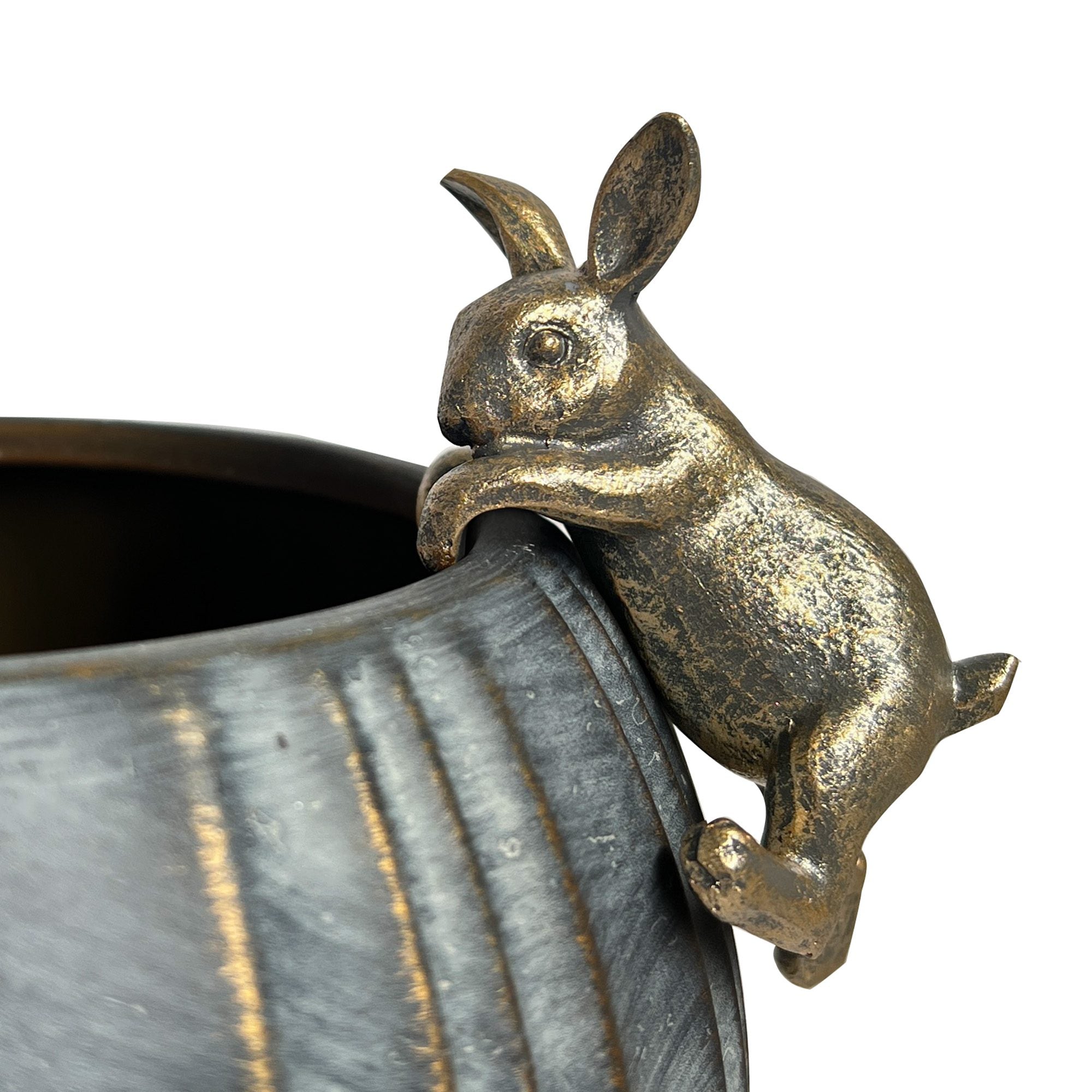Rabbit Hanging - Rim - Antique Gold