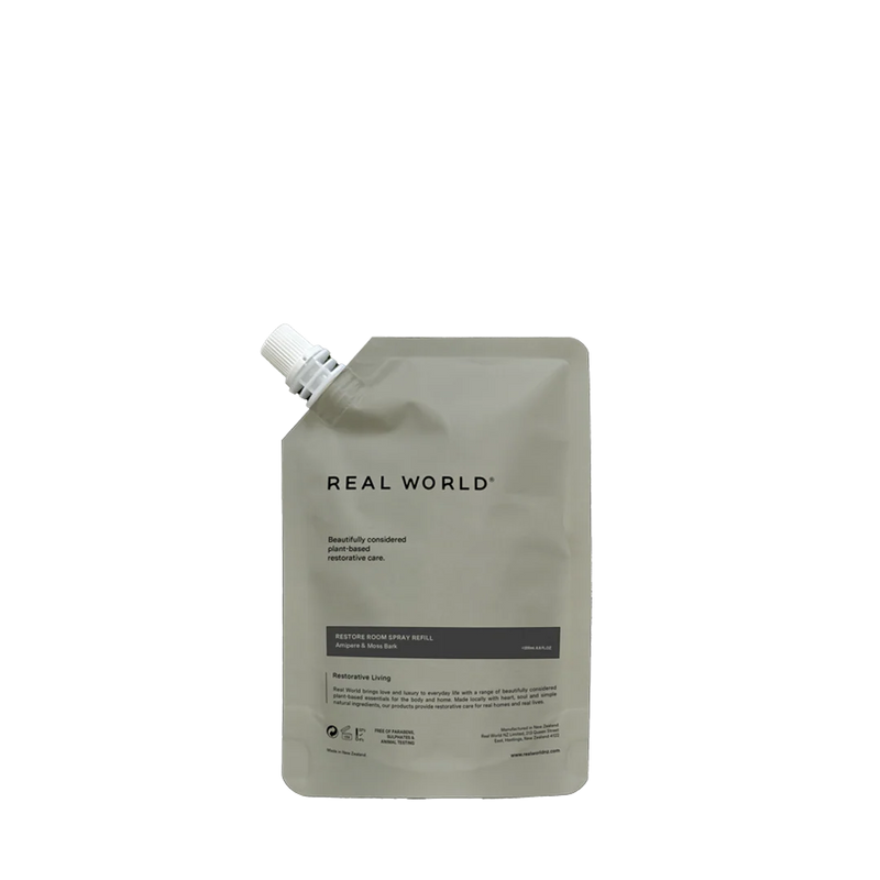 Real World Amipere & Moss Bark Room Spray Refill 200mls