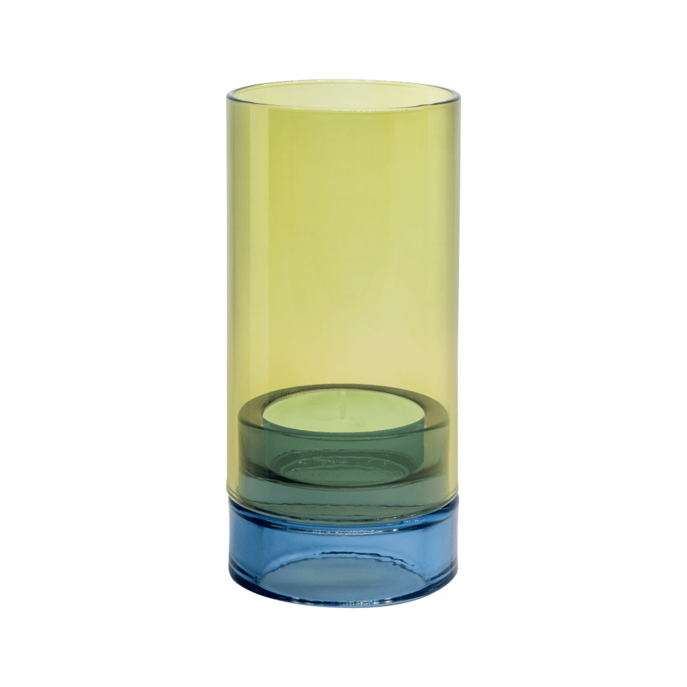 Remember: Glass Lantern 'Lys' - Lime