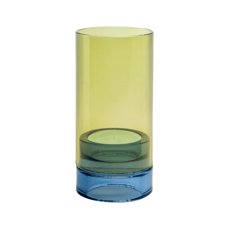 Remember: Glass Lantern 'Lys' - Lime