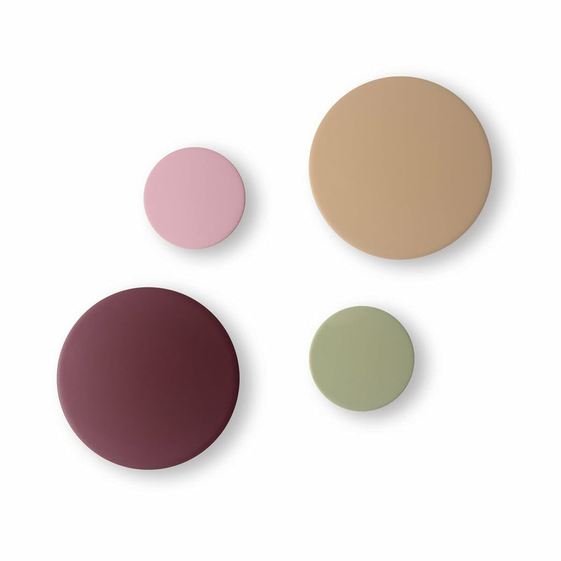 Remember: Wall Hooks - 'Fuchsia' (Set of 4)