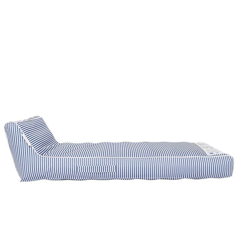 Sunnylife Luxe Lie-On Lounger - Navy Stripe