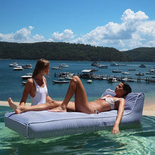 Sunnylife Luxe Lie-On Lounger - Navy Stripe