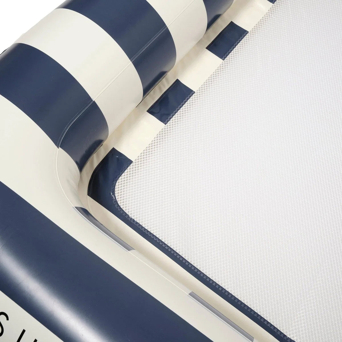 Sunnylife Luxe Twin Hammock Float - Le Weekend -Navy Stripe