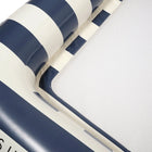 Sunnylife Luxe Twin Hammock Float - Le Weekend -Navy Stripe