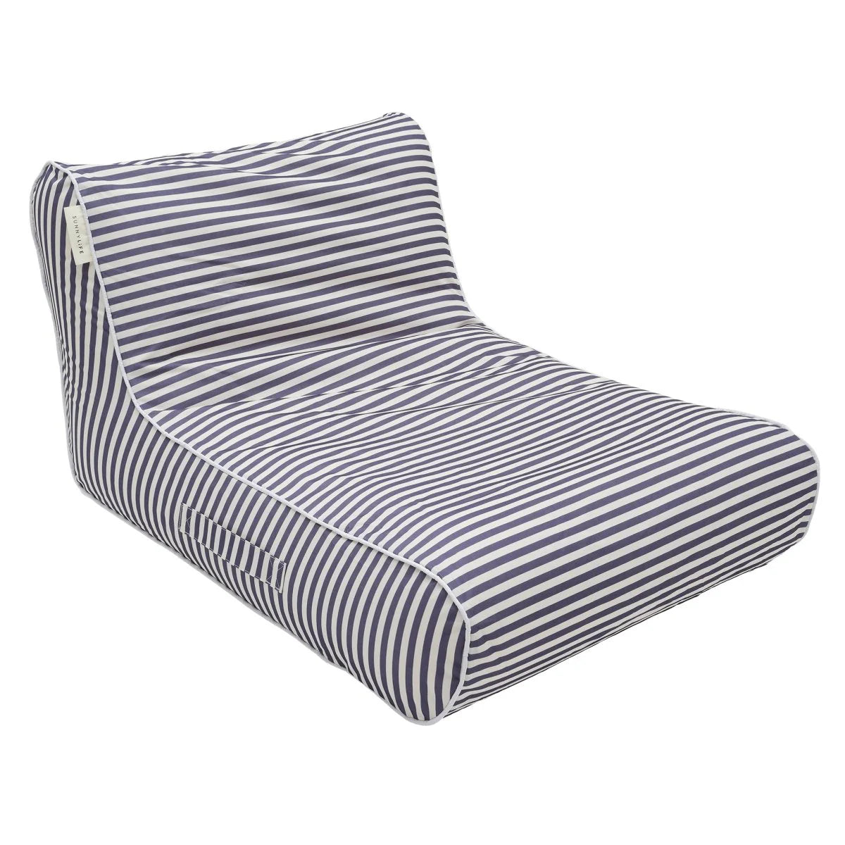 Sunnylife Luxe Floating Chair - Navy Stripe