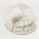 Sunnylife: Interactive Baby Float Duck Sage Stripe