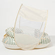 Sunnylife: Interactive Baby Float Duck Sage Stripe
