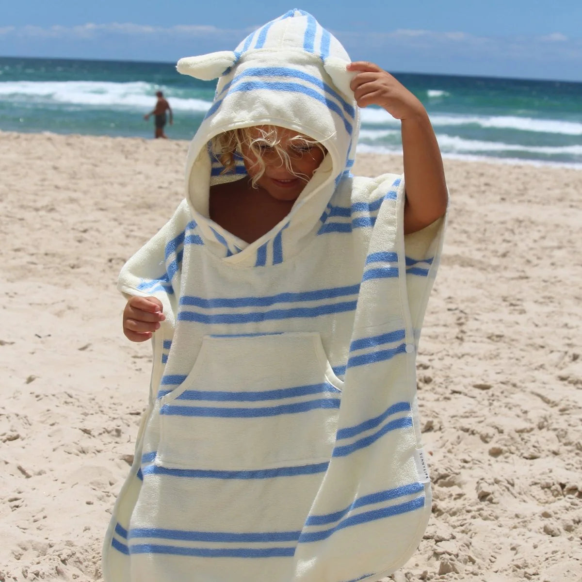 Sunnylife Kids Hooded Towel - Sammy the Seagull