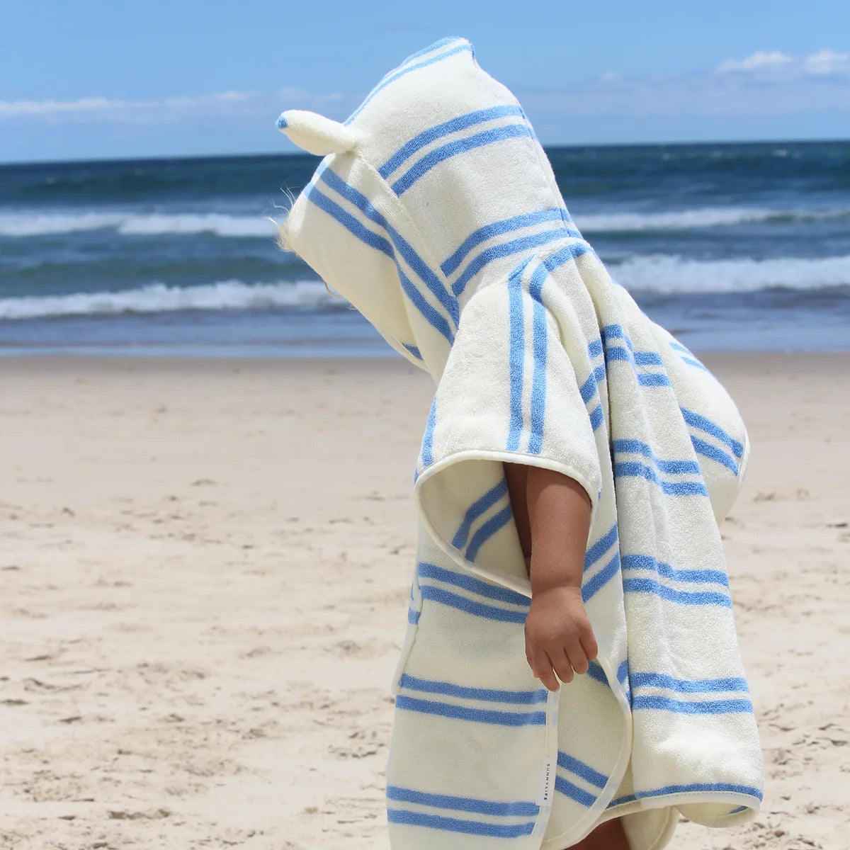 Sunnylife Kids Hooded Towel - Sammy the Seagull