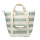 Sunnylife Light Cooler Tote - La Palma Sage Stripe