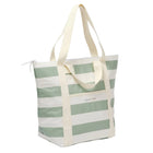 Sunnylife Light Cooler Tote - La Palma Sage Stripe