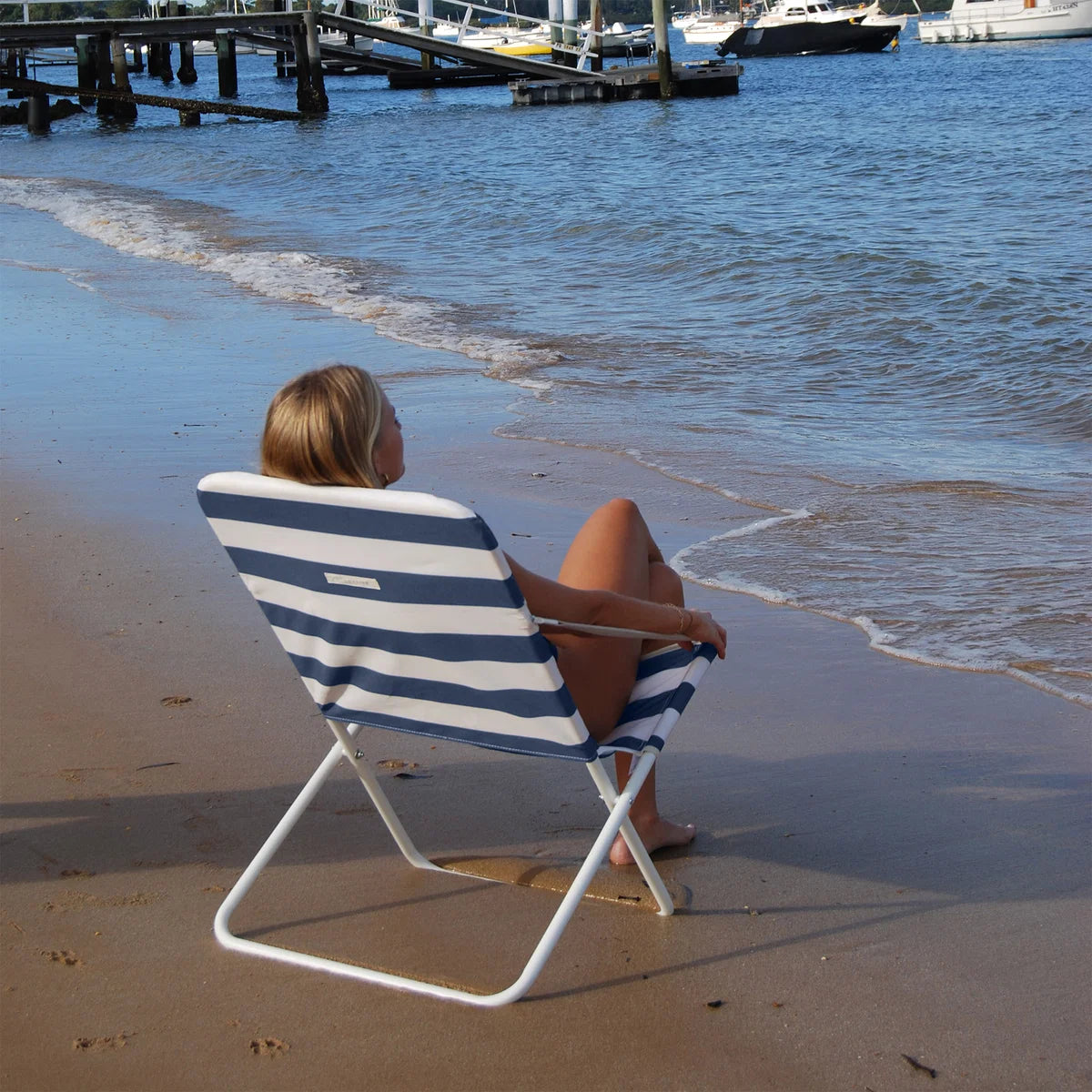 Sunnylilfe Sun Chair - Marine Stripe