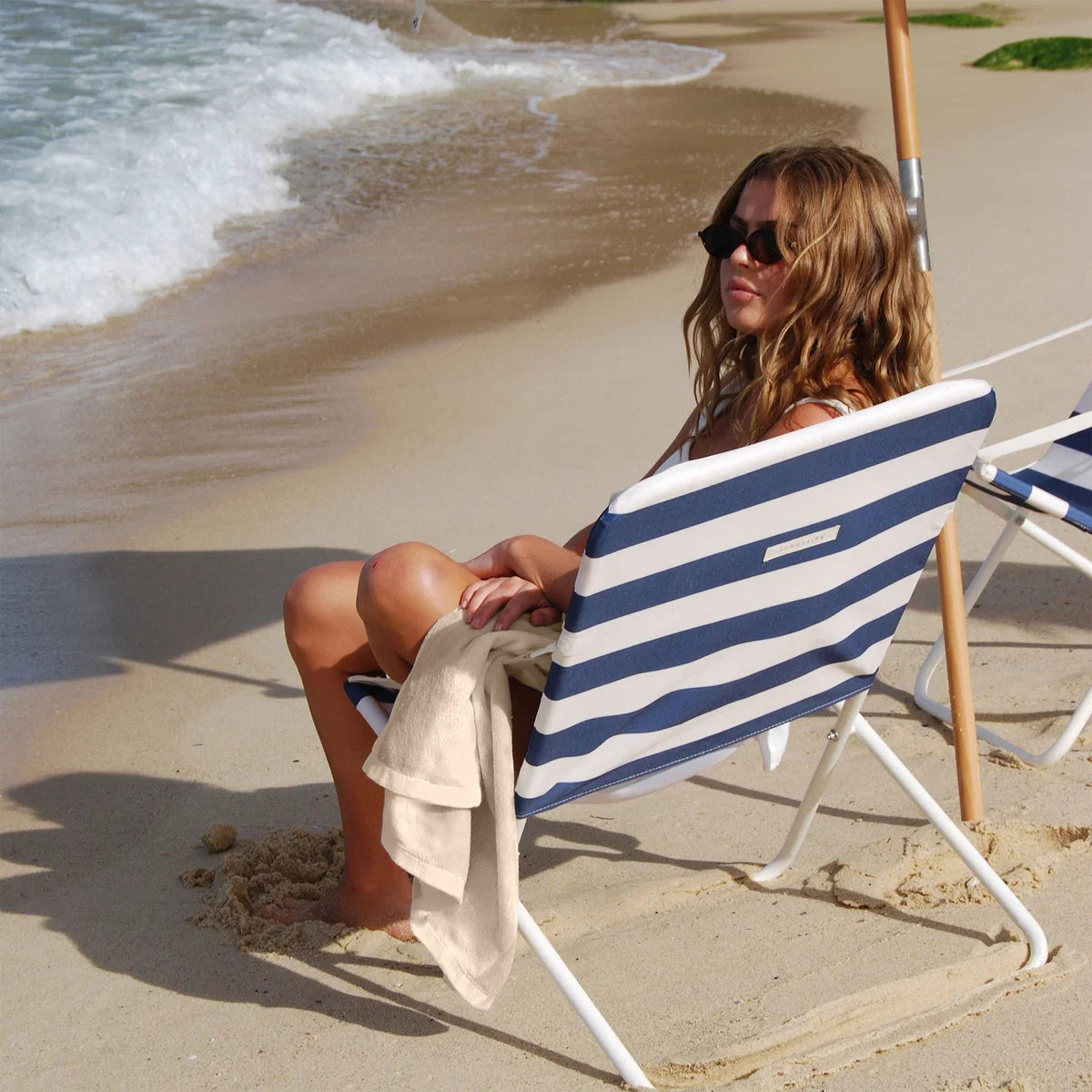 Sunnylilfe Sun Chair - Marine Stripe