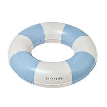 Sunnylife Slim Tube Pool Ring - La Mer Med Blue