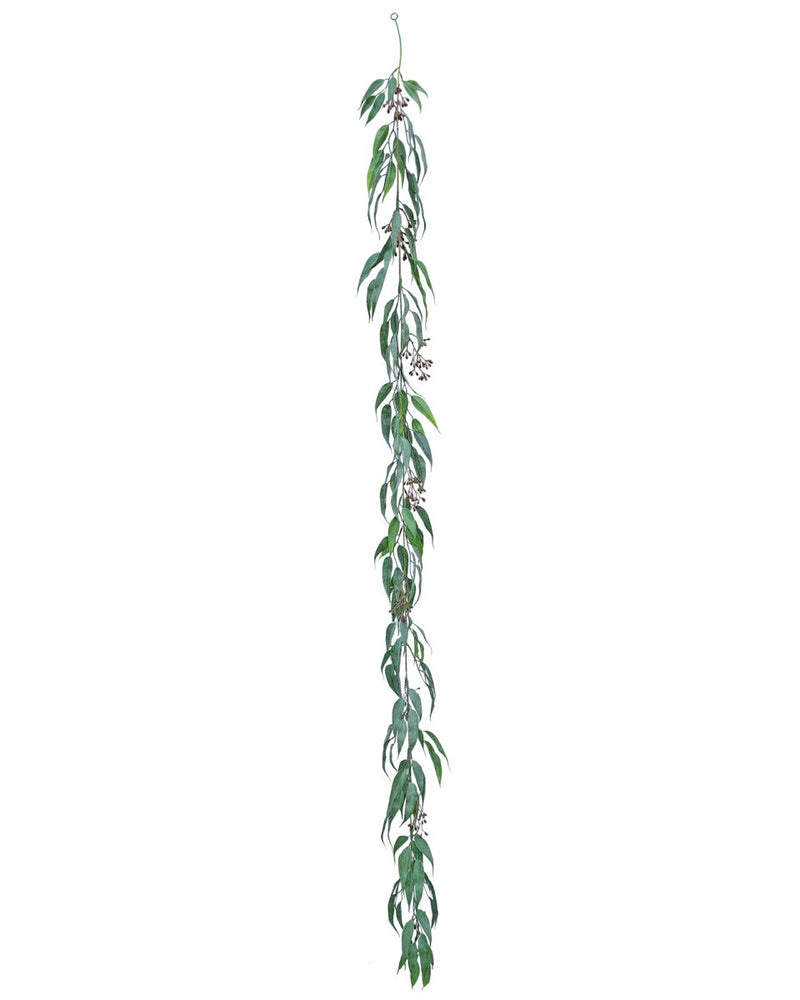 Seeded Eucalyptus Garland – Grey/Green