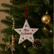 White Pohutukawa Star Christmas Decoration