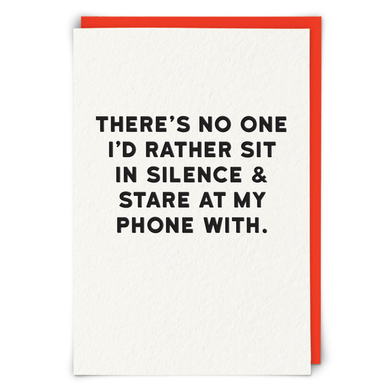 Redback Cards - Silence