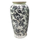 Frankly Cotton Black Floral Vase-Large