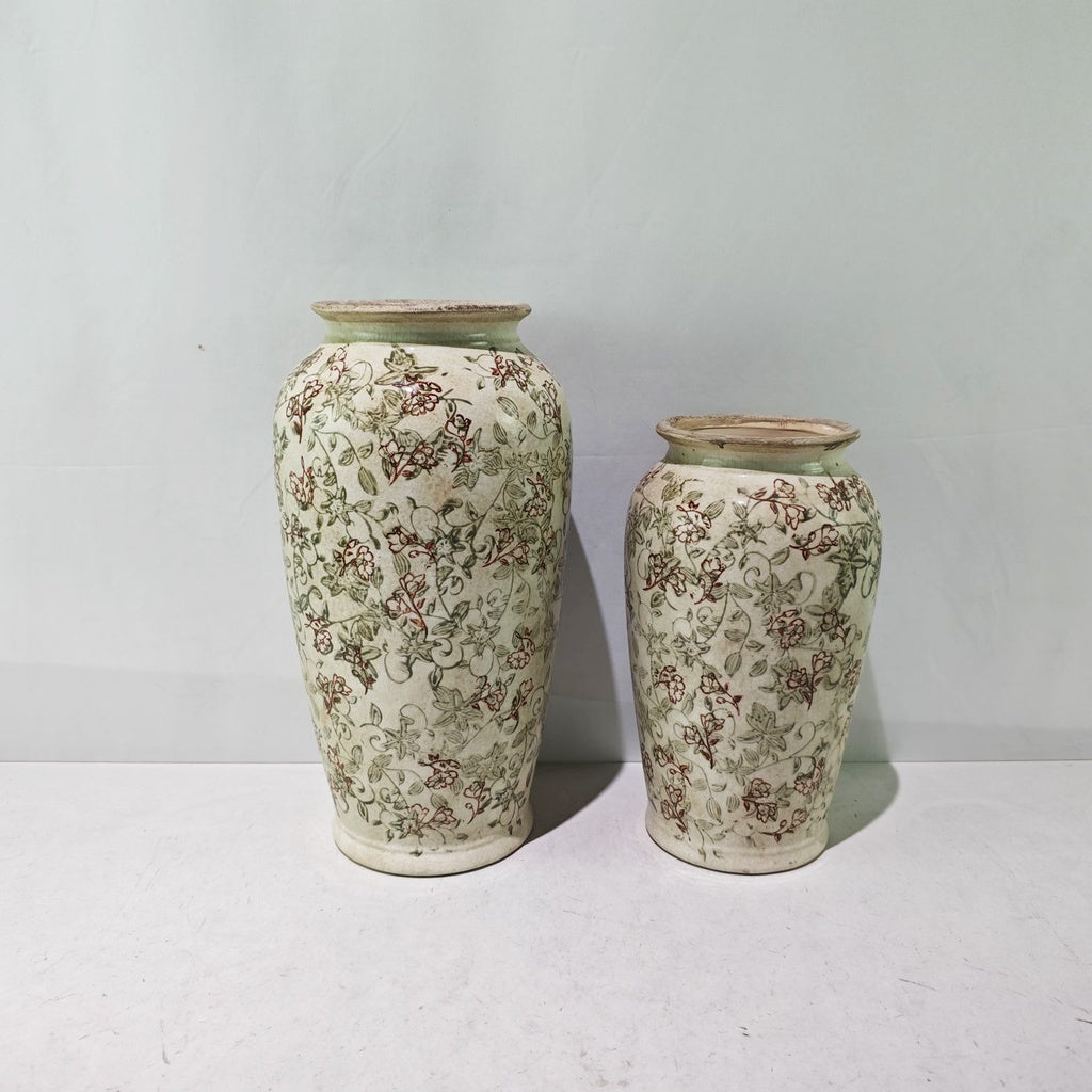 Frankly Cotton Autumn Floral Vase