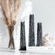 Sandalwood Icicle Candle - Black - NZ Made - Plant & Beeswax