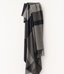 Lodge Lambswool Throw Schist