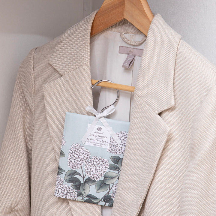 Secret Garden Blue Scented Hanging - Fresh Linen