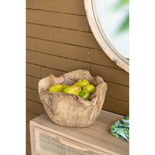 Organic Teak Bowl - 35cm