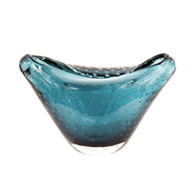 Belling Blue Glass Bubble Bowl - 29cm