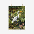 Tanya Wolfkamp Tea Towel - Heron