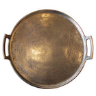 Thali Round Platter with Handles Brass/Bronze - 42cm x 5.4 Height