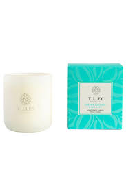 Tilley Soy Candle - Creamy Coconut and Sea Salt 375G