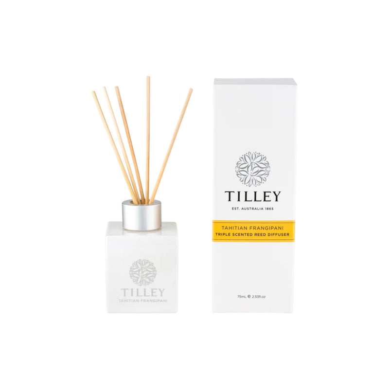 Tilley Mini Reed Diffuser 75Ml - Tahitian Frangipani